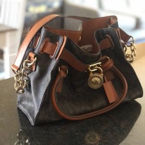 Michael Kors Monochrome Hamilton Tote